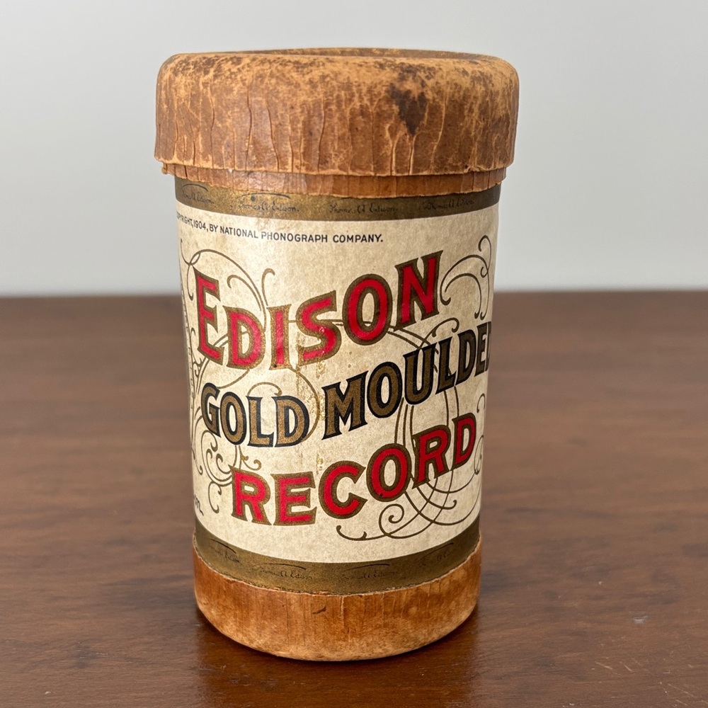 Amberol Record Vintage Cylinder